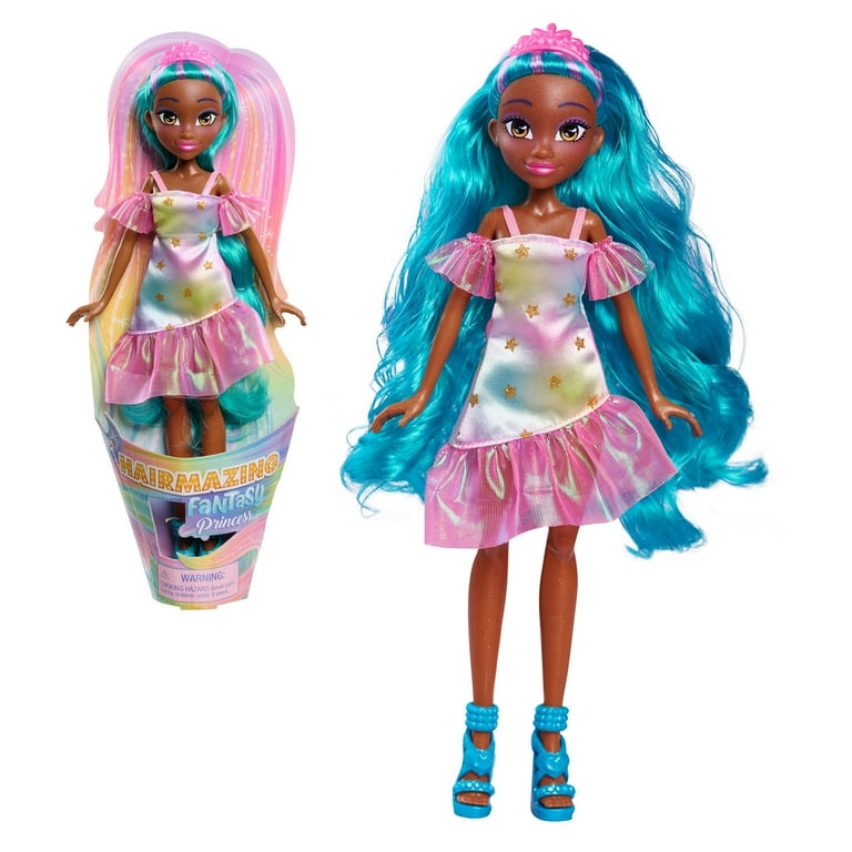 Hairmazing Fantasy Fashion Doll Princess Magenta, 11.75 Inch