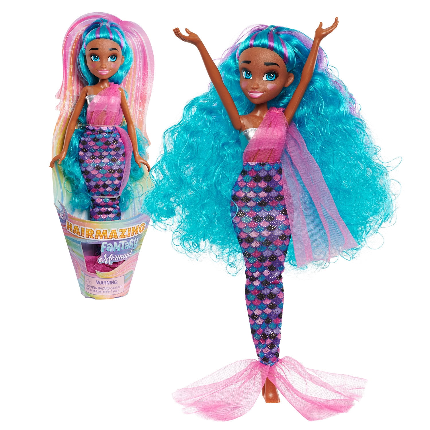 Hairmazing Fantasy Fashion Mermaid Doll & Accessories, Kids Toys for ...