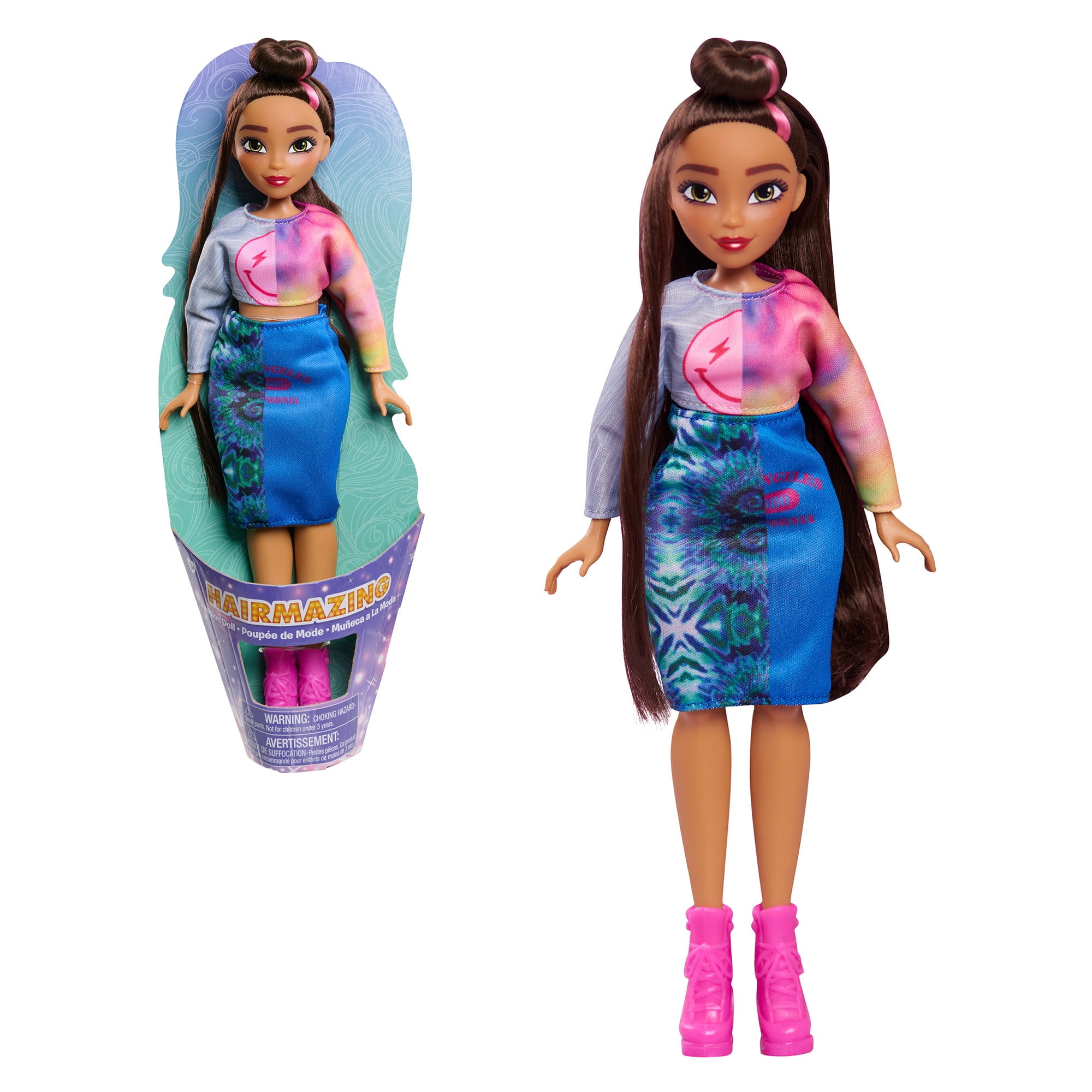 Hairmazing Fashion Forward Fashion Doll in a Skirt, 11.75 Inch Fashion