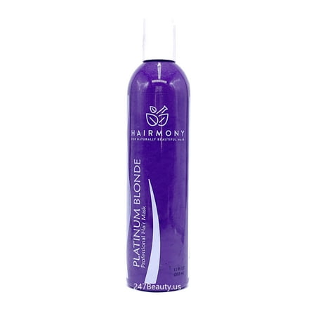 Hairmony Platinum Blonde Professional Hair Mask 12oz - Mascara para cabellos grises or Rubios