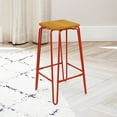 thumbnail image 1 of Hairpin Bar Stool with Solid Wood Seat, 1 of 4