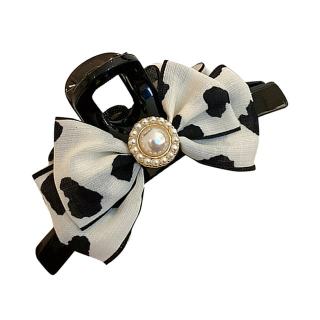 Hairpin Grab Pearl Clip Summer Clips Barrettes Back Claw Clamp Bow Jaw ...