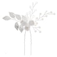 thumbnail image 1 of Hairpin Leaves Flowers Pearl Crystal Briadal Wedding Hair Pins for Women Crystal Handmade Hairpin Party Hair Jewelry Accessories, 1 of 5