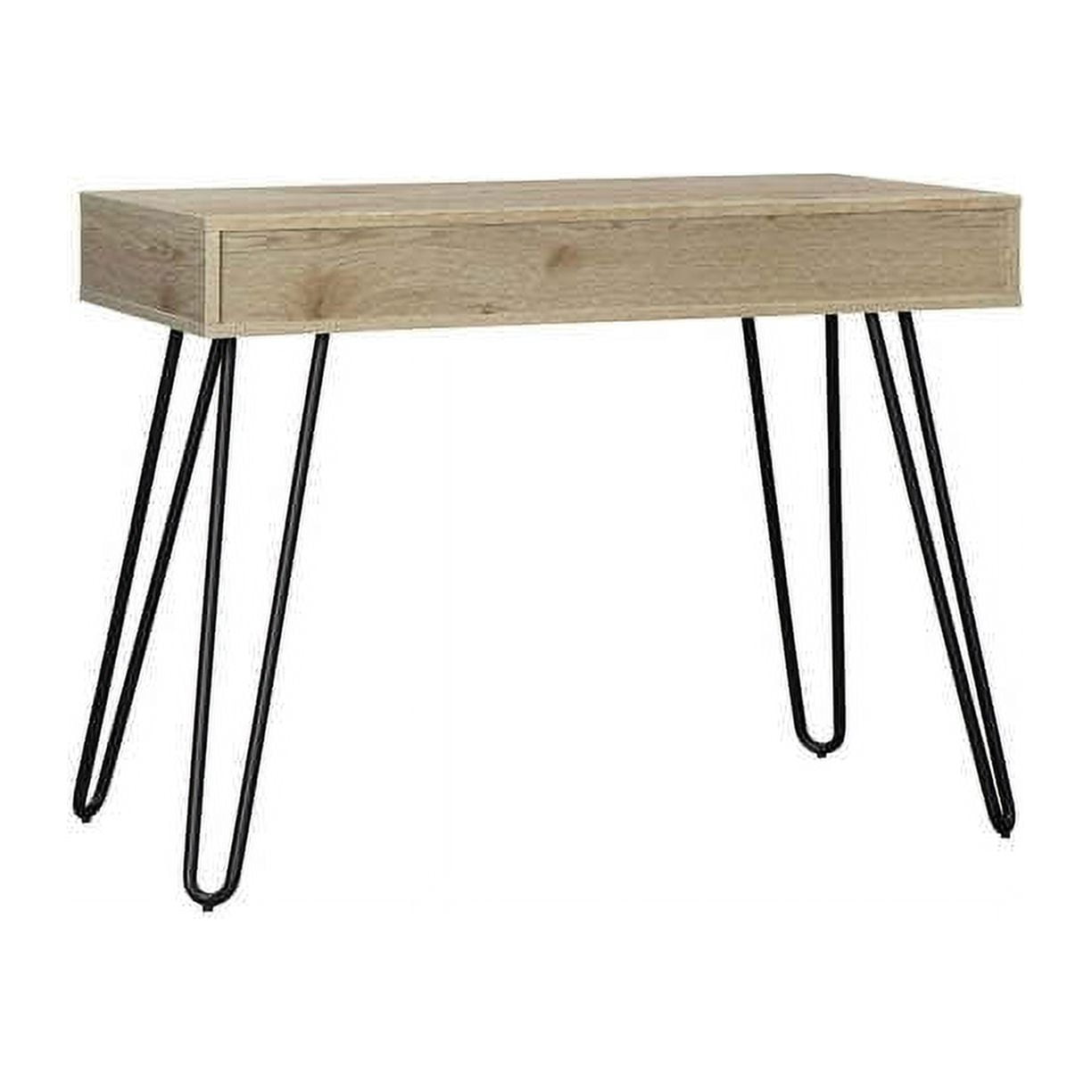 Hairpin Writing Desk with Storage