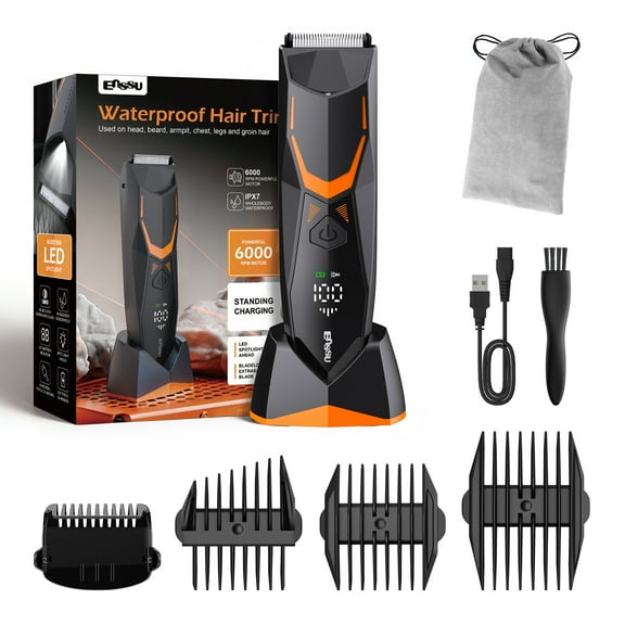 Lemulegu Ball Shaver Body Groomer for Men: Advanced Grooming with BLADELOCK Technology