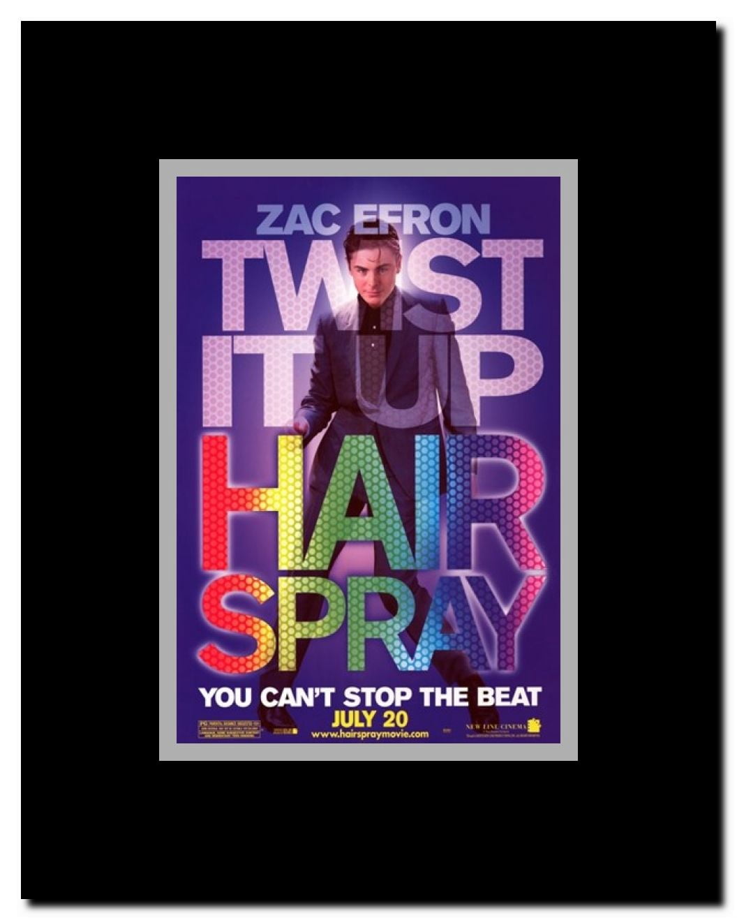 Hairspray Framed Movie Poster