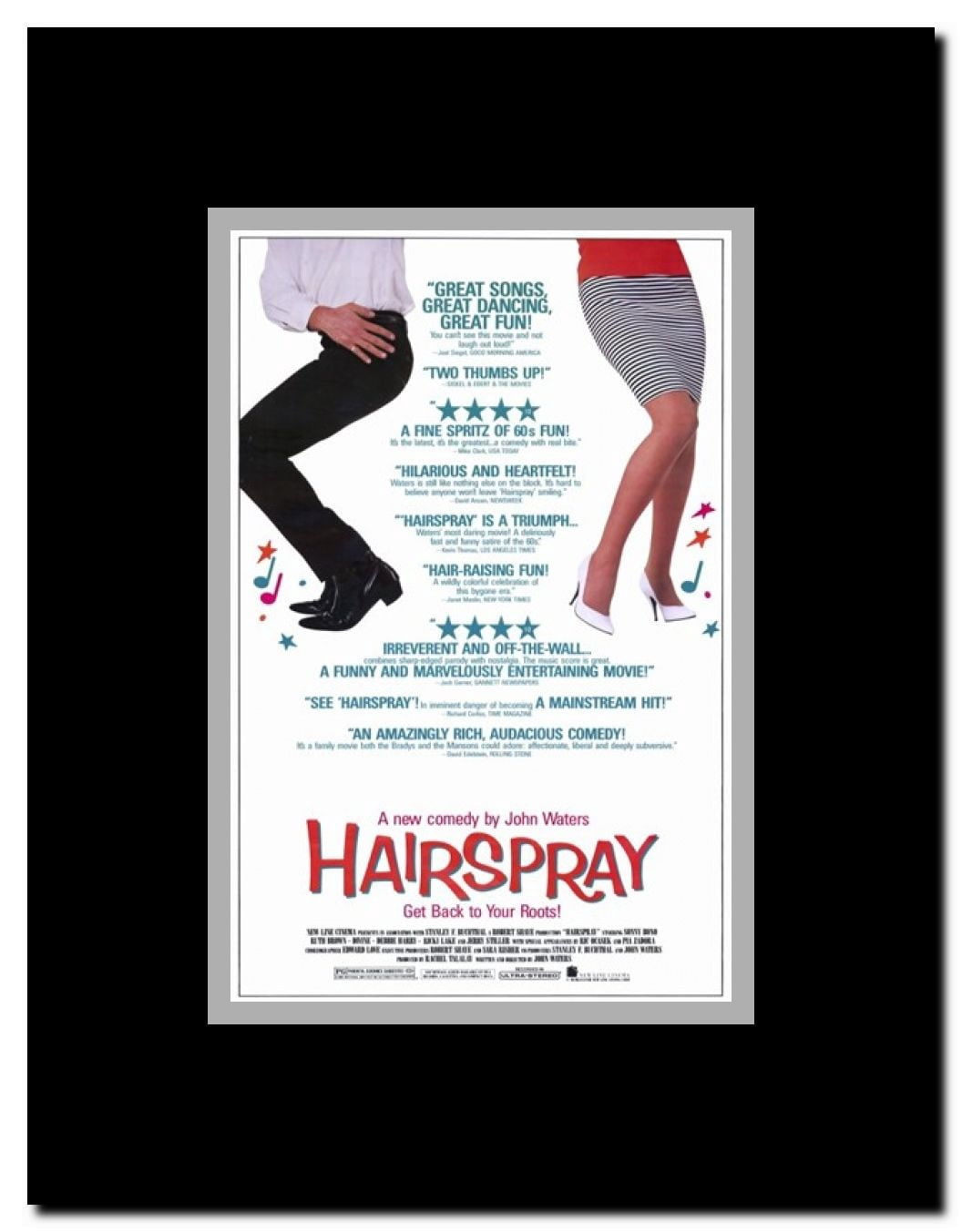 Hairspray Framed Movie Poster