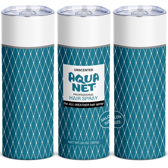 Hairspray Skinny Tumblers Gift for Women Interesting Packaging 20oz - Reusable Stainless Steel Insulated Cup Coffee Mug with Lid for Hot & Cold Drinks