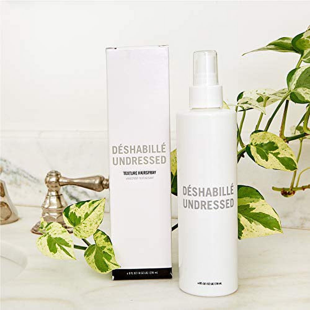 Hairstory Undressed Texturizing Spray SeaSalt Alternative Light, Long Lasting Hold for Dry