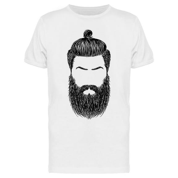 Hairstyle And Beard T-Shirt Men -Image by Shutterstock, Male XX-Large