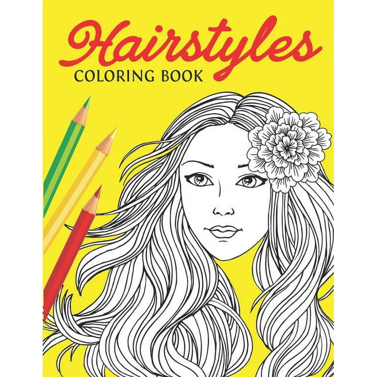 hair brush coloring page