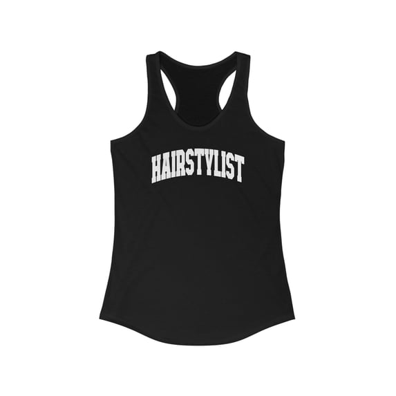 Hairstylist Graduation Tank Top Gifts Shirt Womens Sleeveless