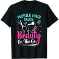 thumbnail image 1 of Hairstylist Styler T-Shirt men and women can wear, black, white, gifts, 1 of 4
