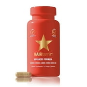HAIRtamin® Advanced Formula Hair Growth Vitamins – One-A-Day Biotin Supplement for Stronger, Longer, Thicker-Looking Hair