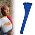 thumbnail image 1 of Hairweave Sleeve For Locs With Drawstring,Dreadlock Cap, Hair Weave Sleeve For Braids, Lightweight & Stretchable, Extra-Wide For Comprehensive Coverage, Band For Bun Faux Locs(Blue), 1 of 9