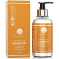 thumbnail image 1 of Hairworthy Hairrepair Coconut Oil Shampoo - BIOTIN, NIACIN, CITRIC ACID & ESSENTIAL OILS, 1 of 3