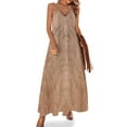thumbnail image 1 of Hairy Legs Sleeveless Dress Loose Women's Dress Dresses Luxury Evening Dresses, 1 of 9