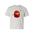 thumbnail image 1 of Hairy Monster Greeting T-Shirt Juniors -Image by Shutterstock,  Small, 1 of 4