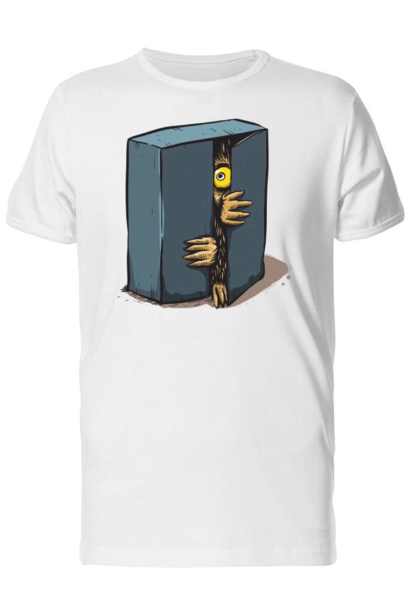 Hairy Monster In A Box Tee Men's -Image by Shutterstock