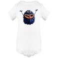 thumbnail image 1 of Hairy Monster Smiling Bodysuit Infant -Image by Shutterstock,  6 Months, 1 of 4