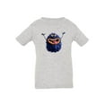 thumbnail image 1 of Hairy Monster Smiling T-Shirt Infant -Image by Shutterstock,  24 Months, 1 of 4