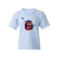 thumbnail image 1 of Hairy Monster With Guitar T-Shirt Juniors -Image by Shutterstock,  x-Small, 1 of 4