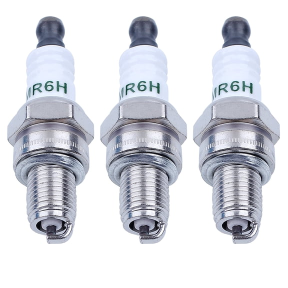 Haishine 3 Pack CMR6H Spark Plugs 3365 Carded Spark Plug Replacement Parts for Stihl FS90 FS100 FS110 HL90 HL110 HT100 KM90 BR500 Trimmer