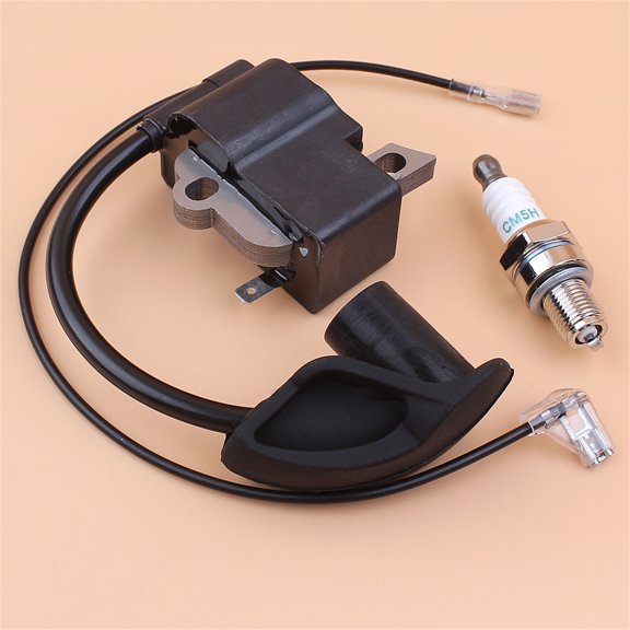 Haishine Ignition Coil Spark Plug for ST FS90R FS110R FS110 KM110R Trimmer Lawn Mower