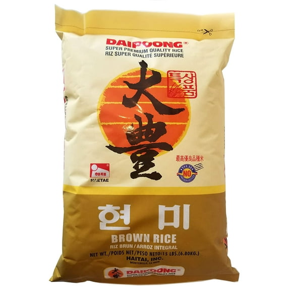 Haitai Daipoong Brown Rice 15 Lb x 1