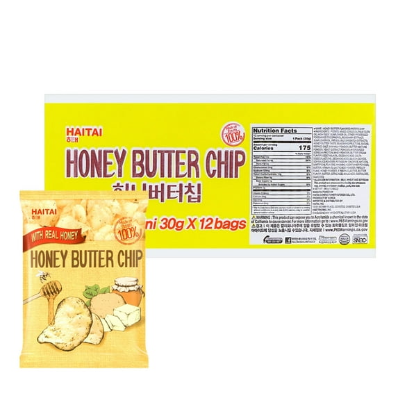 Haitai Honey Butter Chip Special Box 30g x 12