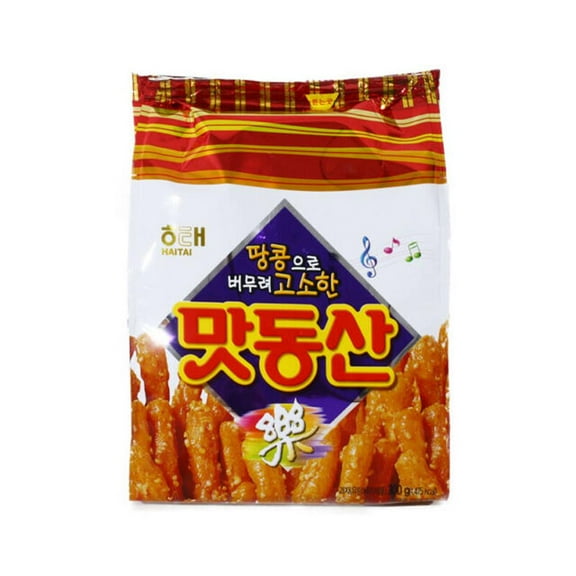 Haitai Matdongsan Peanut Crunch Snack, 10.58 Oz