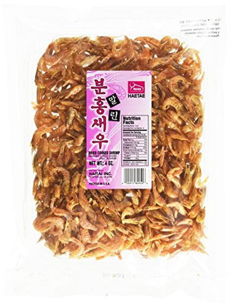 Haitai Red Dried Cooked Small Shrimp, 4 Ounces