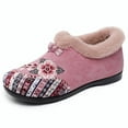 thumbnail image 1 of Haitang Grocery Winter Warm Cotton Shoes Are Durable, Thick Soled, Easy To Put on And Take Off, Foot Care, Suitable for Home and Outdoor Use, 1 of 11