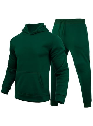 Dark green sweat suit hotsell