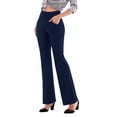 thumbnail image 1 of Sexy Dance Women Dress Lounge Pants Business Elastic Waist Casual Stretch Work Trousers Slacks with 4 Pockets, 1 of 10