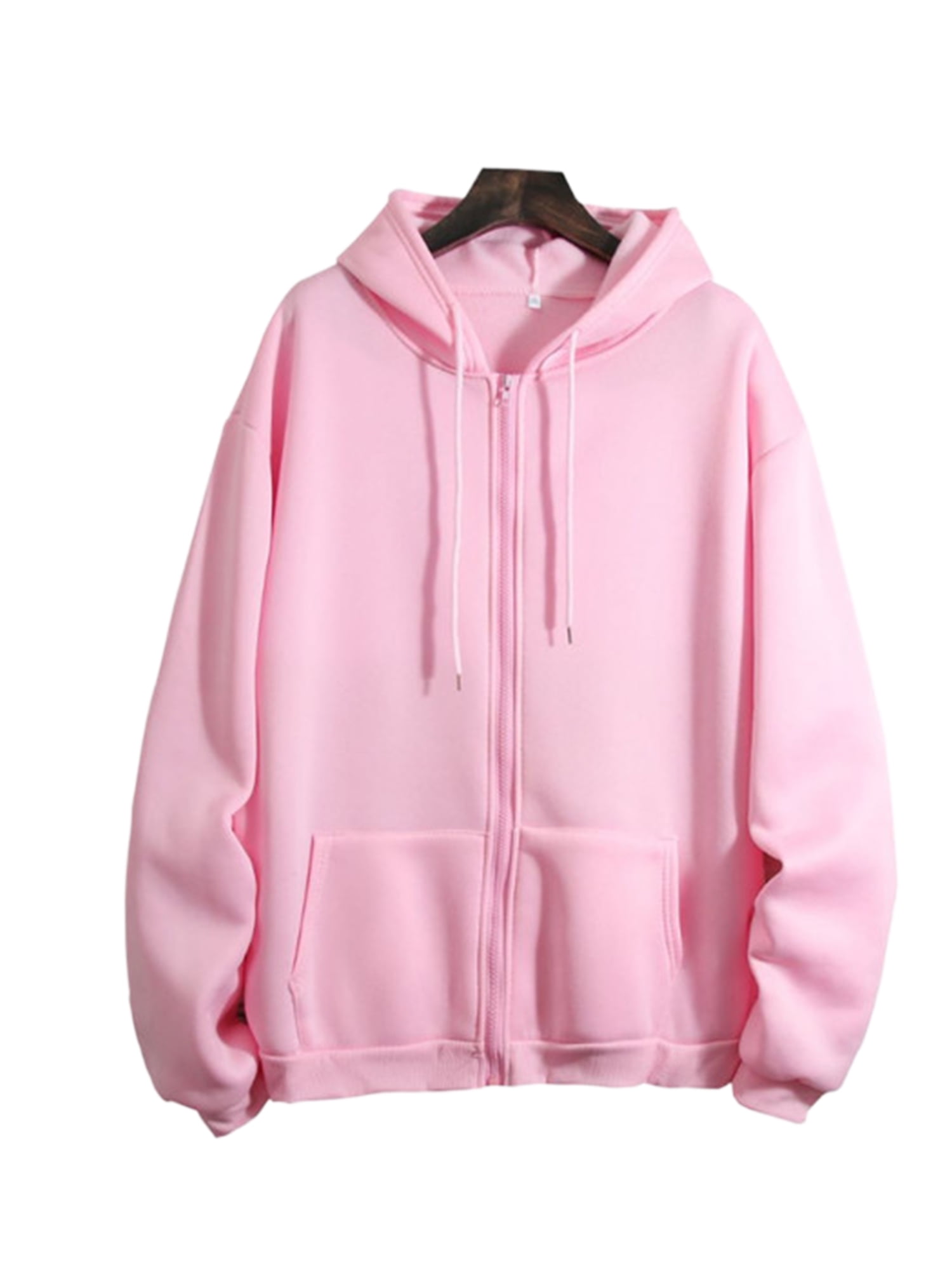 Light pink plain hoodie discount