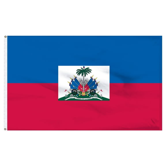 Haiti Flag 4ft x 6ft Nylon