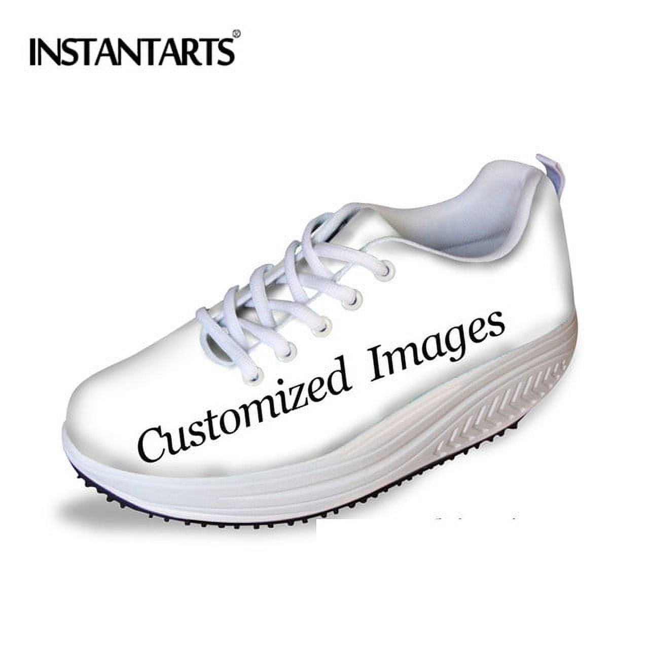 Haiti Flag Pattern Ladies Spring Autumn Nonslip Casual Walking Shoes