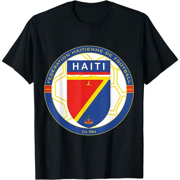 Haiti Football (Soccer) Fanclub T-Shirt