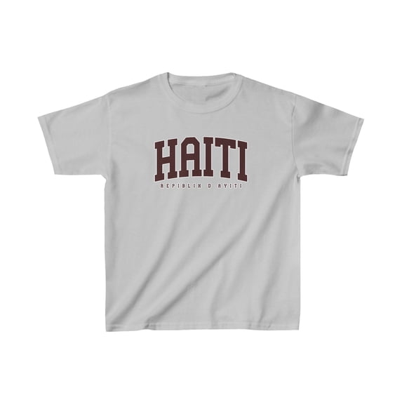 Haiti Haitian Kids Shirt Gifts Youth Tee Tshirt
