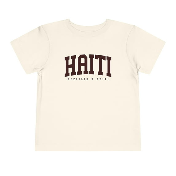 Haiti Haitian Toddler Shirt Gifts Boy Girl Size 2T-5T