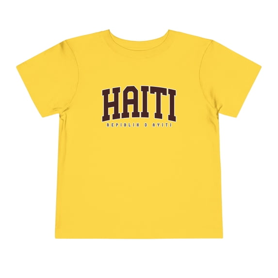 Haiti Haitian Toddler Shirt Gifts Boy Girl Size 2T-5T