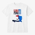 thumbnail image 1 of Haiti Island Flag Graphic T-Shirt, Unisex Classic Fit Tee, 1 of 9