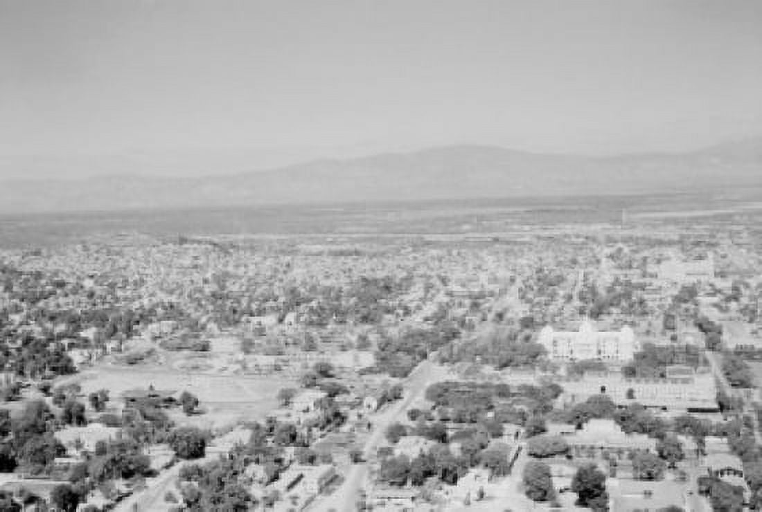 Haiti Port-au-Prince Aerial view of city and harbor Canvas Art -  (24 x 36)