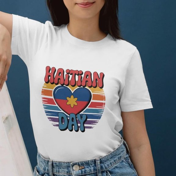 Haitian F1lag Day Pdf Bundle, R Haitian Heart Design, Haitian Pride Shirt C1RICUT Cut File