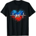 thumbnail image 1 of Haitian Flag Day Love Haiti Haitian Haitian Roots Haiti Flag T-Shirt, 1 of 5