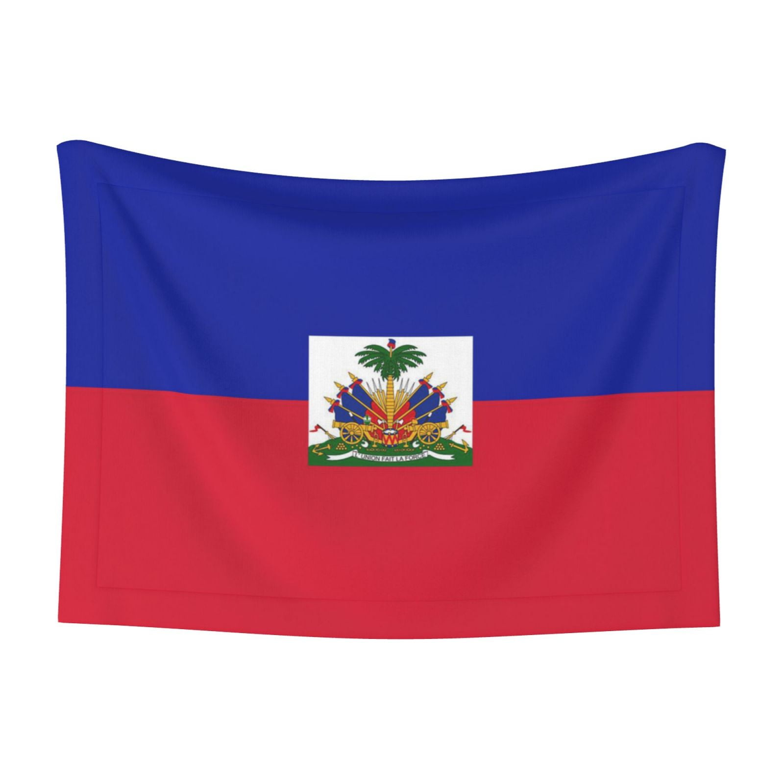 Haitian Flag Pattern Dog Blanket Soft Warm Flannel Cat Blanket Great Pet Throw for Cats Puppy Small Medium Large Dog