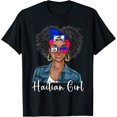thumbnail image 1 of Haitian Flag Souvenirs Woman Uniform Dress Girl Haiti T-Shirt, 1 of 3
