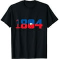 thumbnail image 1 of Haitian Haiti Independence Flag 1804 T-Shirt, 1 of 3