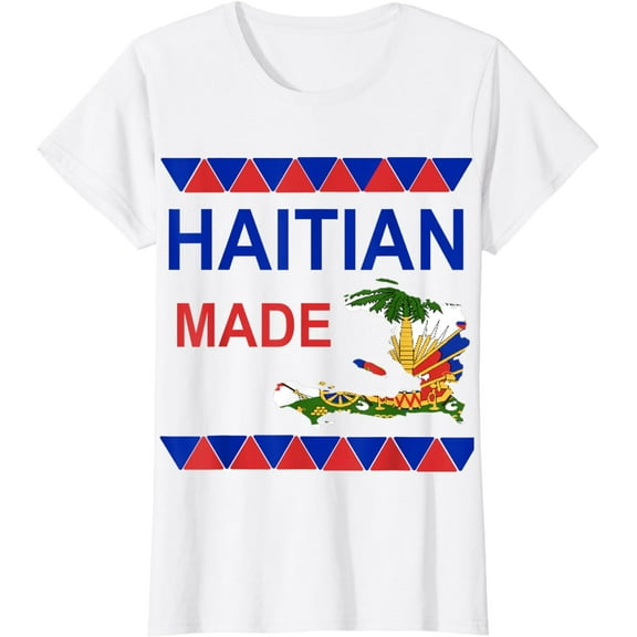 Haitian Made Pride for Haiti Flag Day Gift Ayiti T Shirt T-Shirt